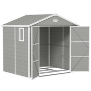 cortex-london-windsor-light-grey-8-x-6ft-garden-storage-shed