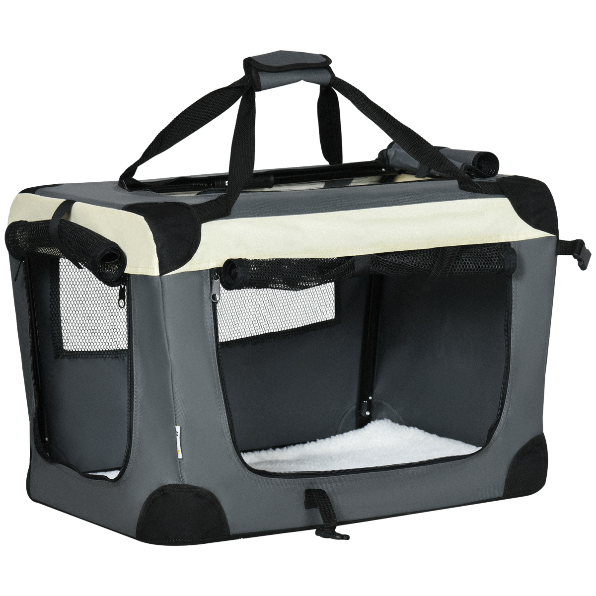 cortex-london-windsor-60cm-foldable-pet-carrier-grey-cats-miniature-dogs