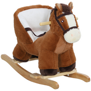 cortex-london-windsor-kids-rocking-horse-with-sound-safety-belt-brown
