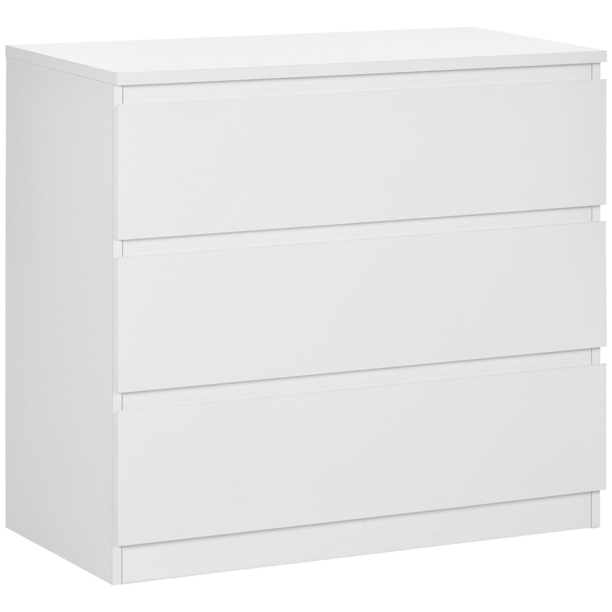 cortex-london-york-white-three-drawer-chest-of-drawers-bedroom-storage
