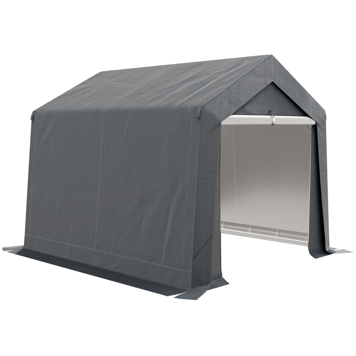 cortex-london-windsor-3-x-3m-heavy-duty-garden-storage-shed-dark-grey