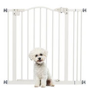 cortex-london-windsor-auto-close-adjustable-metal-pet-gate-white