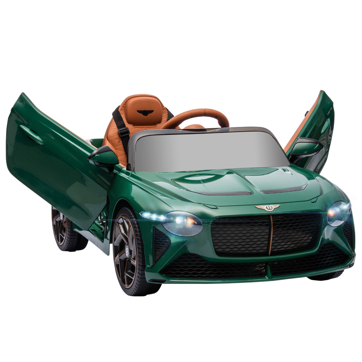 cortex-london-windsor-bentley-bacalar-licensed-12v-kids-ride-on-green-with-remote