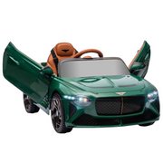 cortex-london-windsor-bentley-bacalar-licensed-12v-kids-ride-on-green-with-remote