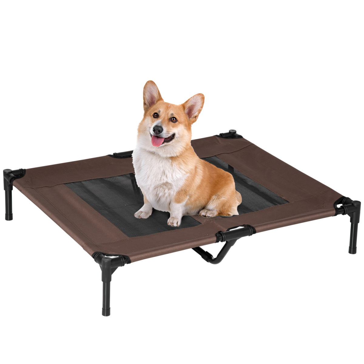 cortex-london-windsor-elevated-pet-bed-metal-frame-texteline-mesh