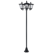 cortex-london-windsor-solar-powered-lamp-post-3-light-ip44-black