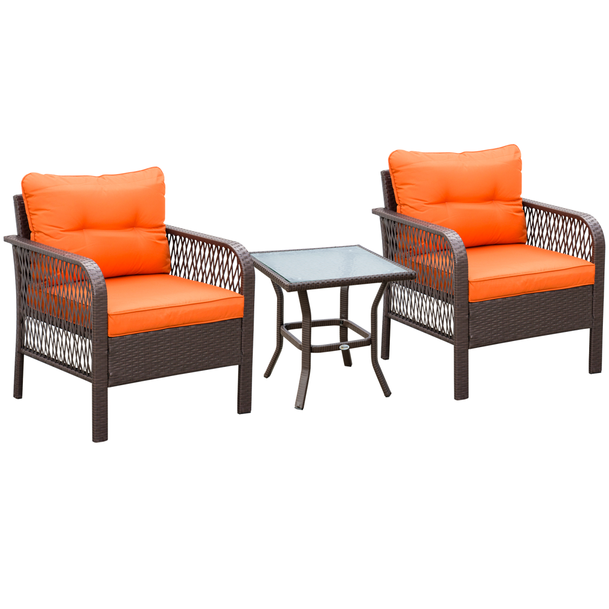 cortex-london-windsor-orange-rattan-patio-bistro-set-tempered-glass-table