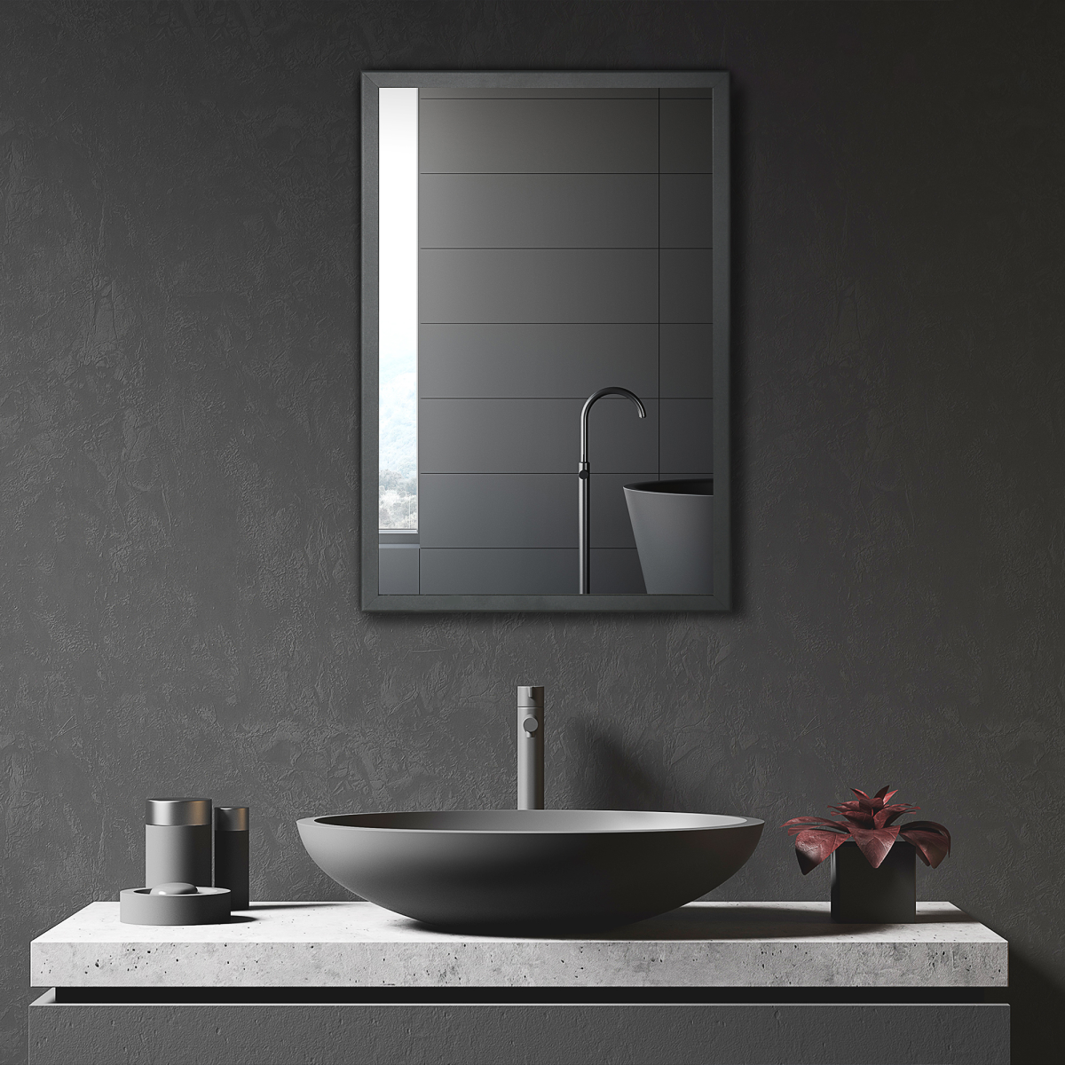 cortex-london-windsor-jet-black-stainless-steel-mirror-bathroom-cabinet