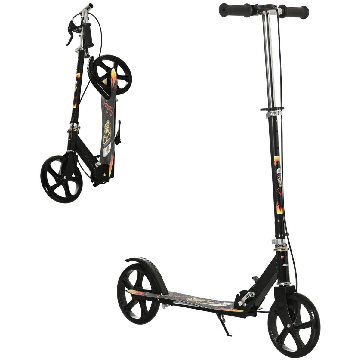 cortex-london-windsor-kids-foldable-scooter-adjustable-height-big-wheels