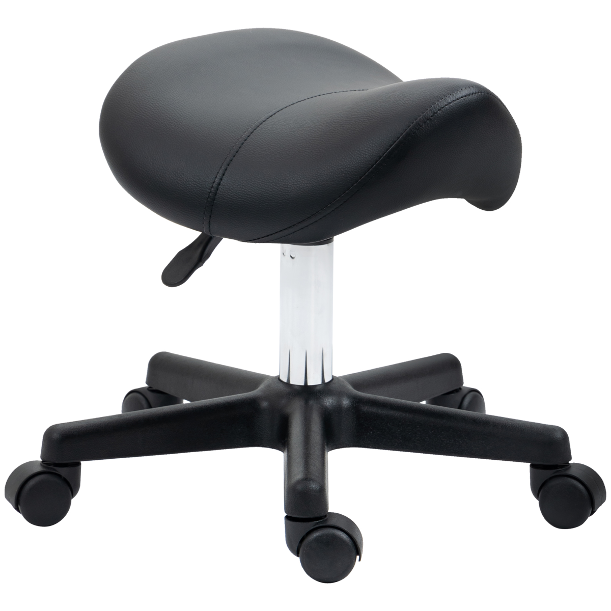 cortex-london-york-pu-leather-saddle-stool-adjustable-rolling-salon-chair