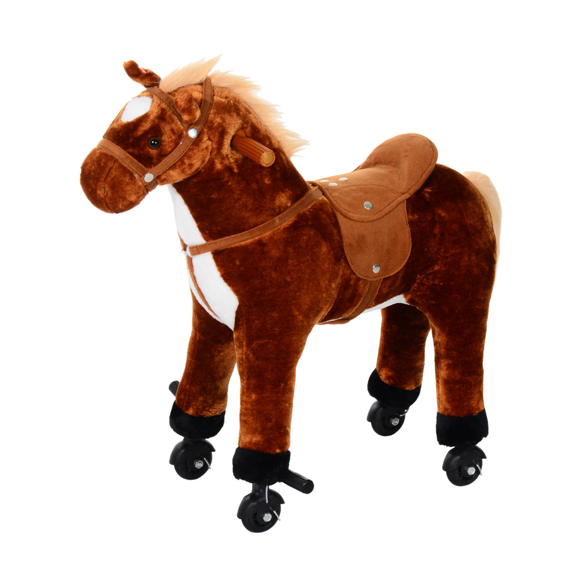 cortex-london-windsor-walking-plush-ride-on-pony-wheels-sound