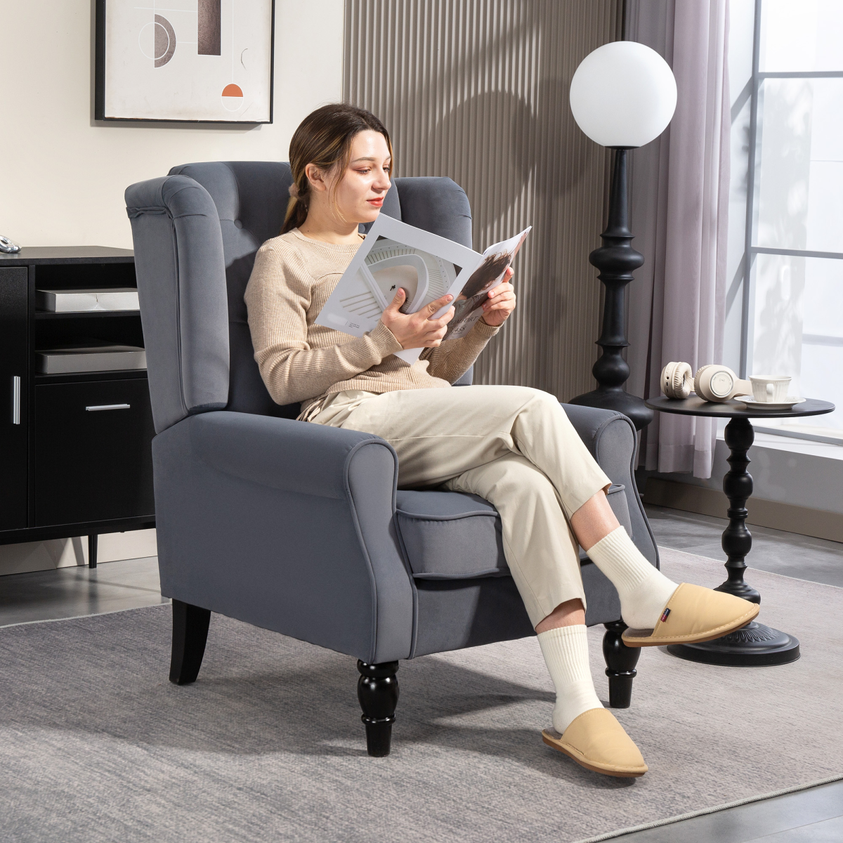 cortex-london-windsor-grey-velvet-tufted-armchair