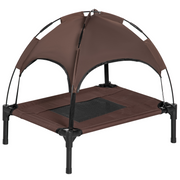 cortex-london-windsor-elevated-dog-bed-canopy-outdoor-brown