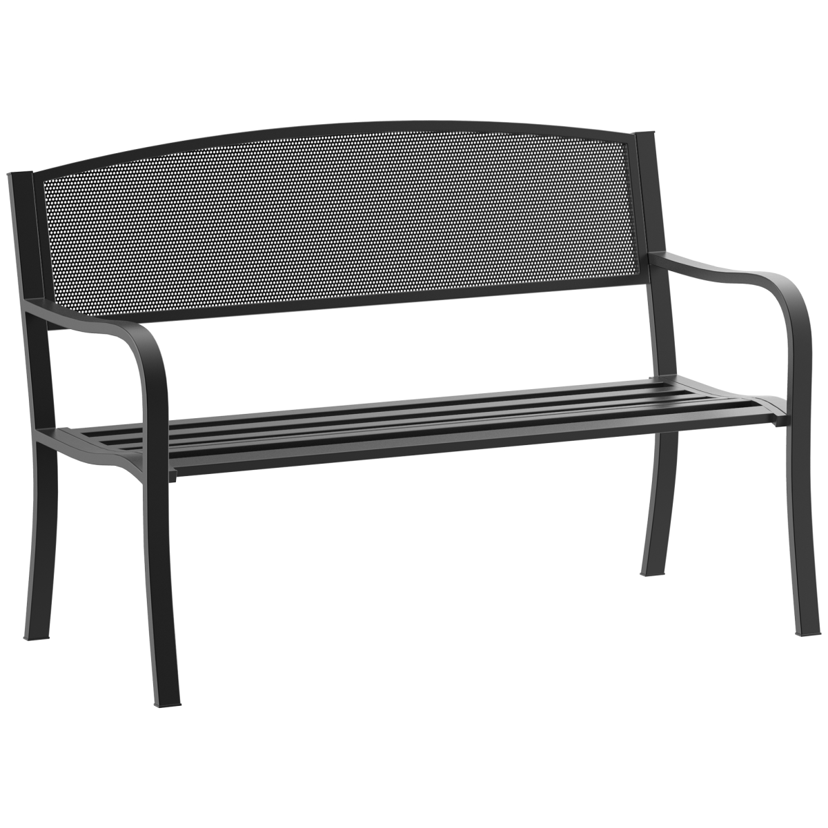 cortex-london-windsor-black-steel-garden-bench-for-two