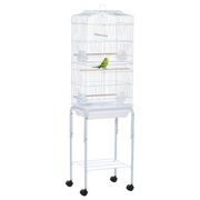 cortex-london-windsor-white-bird-cage-with-stand-for-budgie-finch-canary-parakeet