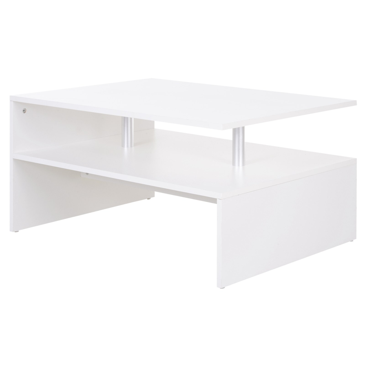 cortex-london-windsor-2-tier-white-rectangular-coffee-table-particle-board-melamine