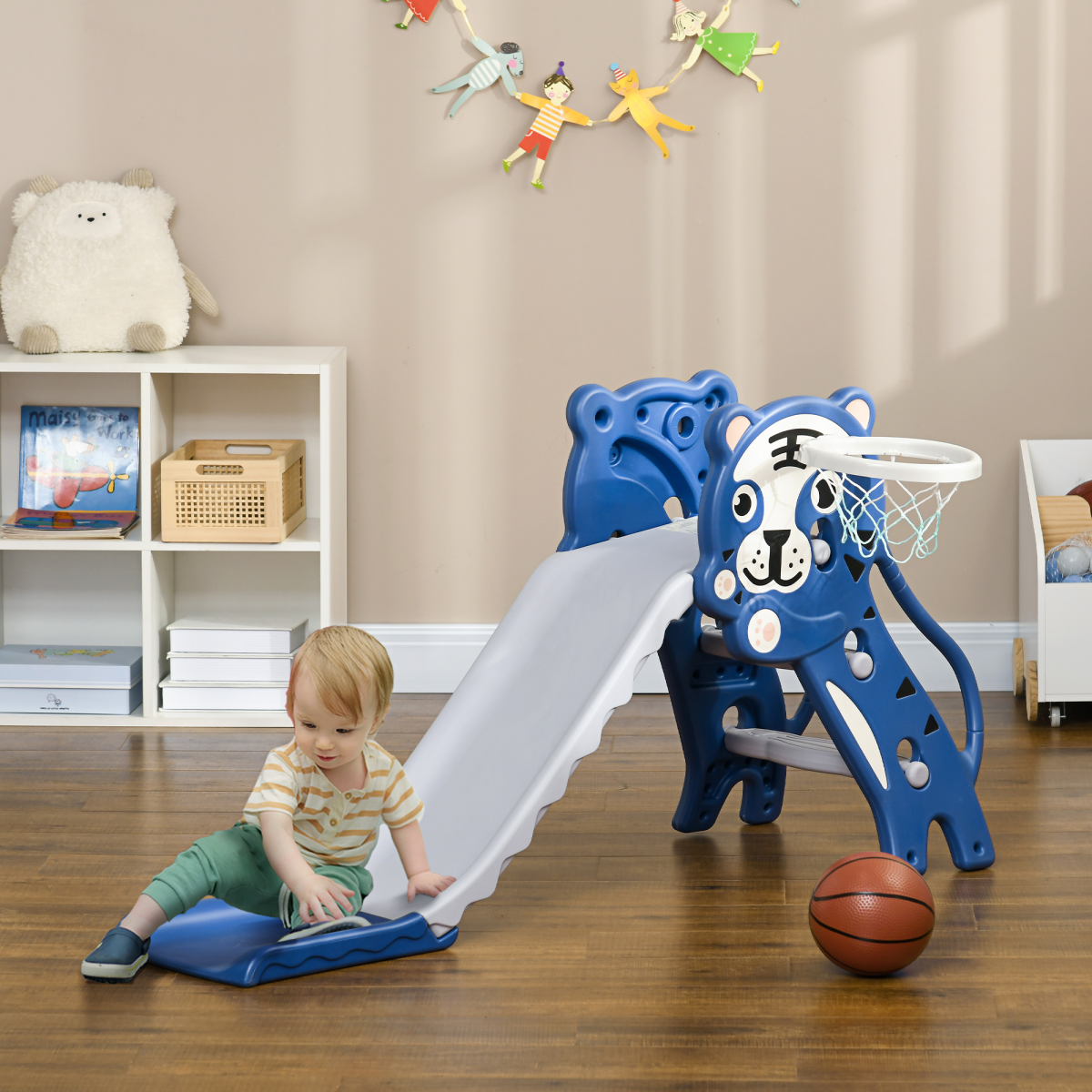 cortex-london-windsor-kids-slide-climber-basketball-hoop-blue-grey-pe