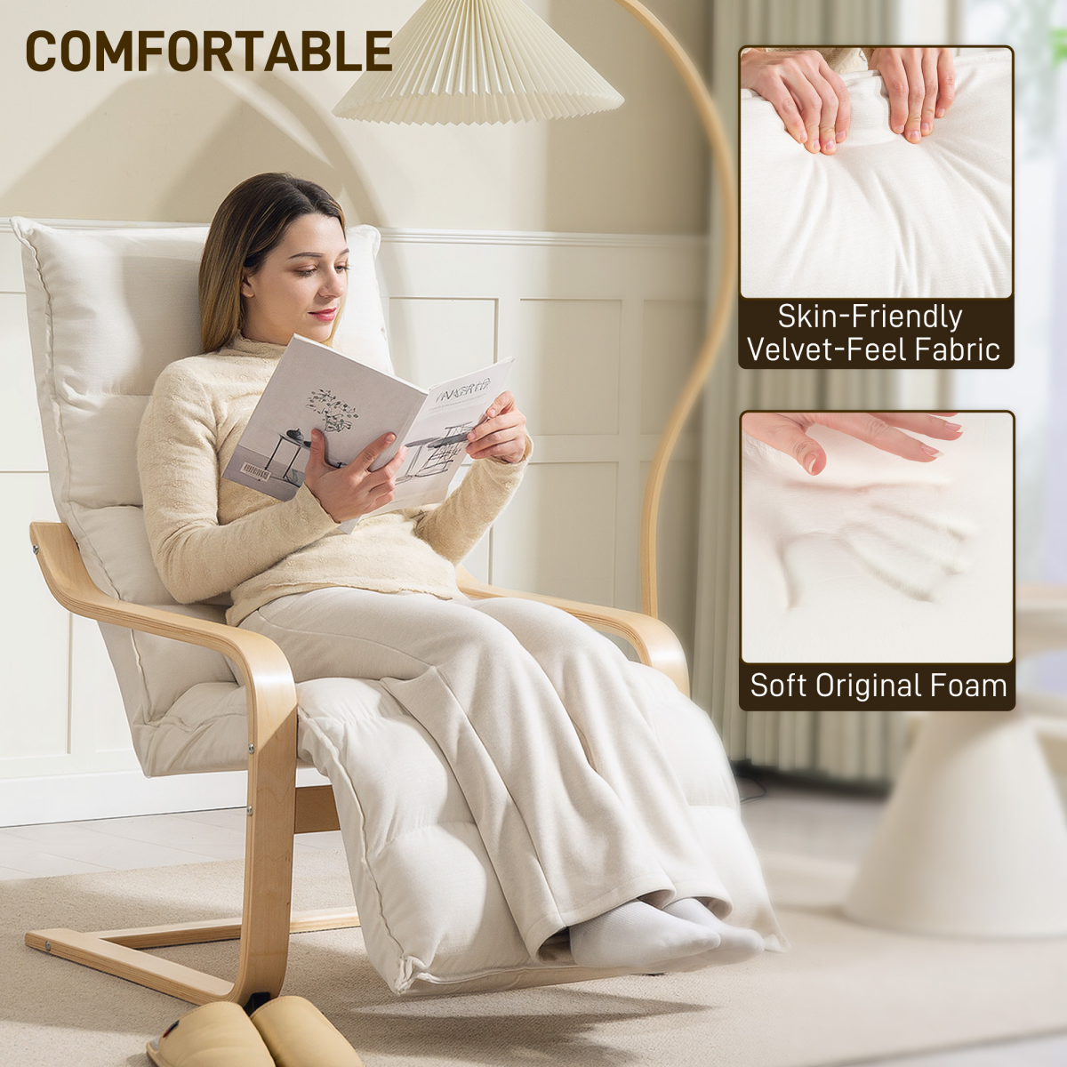 cortex-london-york-velvet-recliner-chair-cream-white
