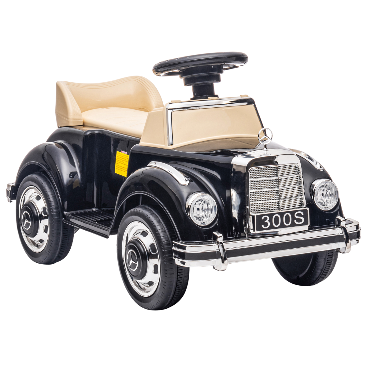 cortex-london-windsor-mercedes-benz-300s-kids-ride-on-sliding-car-black