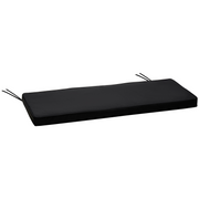 cortex-london-bath-bench-two-seater-black-polyester-cover-cotton-filled-cushion