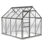 cortex-london-kensington-dark-grey-polycarbonate-walk-in-greenhouse
