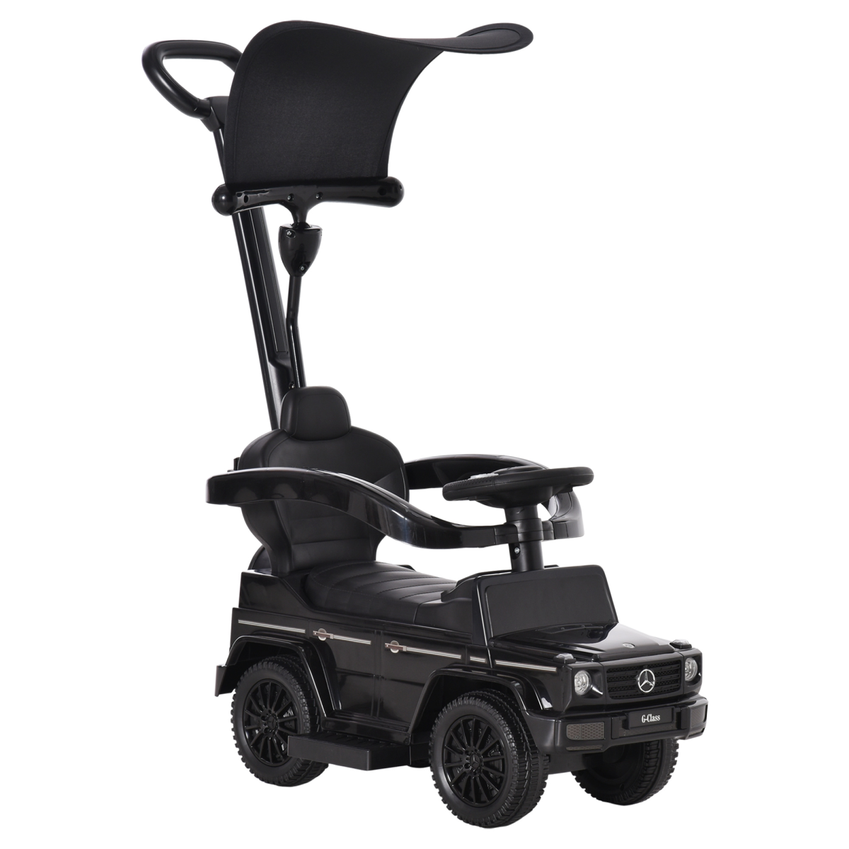 cortex-london-mercdedes-benz-g350-black-ride-on-sliding-car-floor-slider-stroller-kids-vehicle