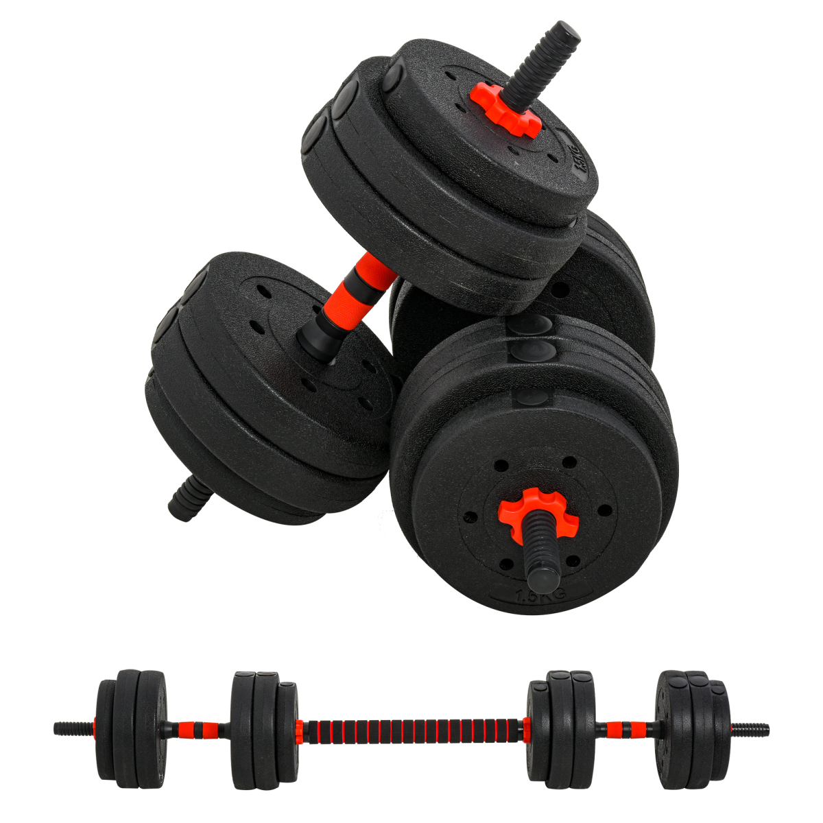 cortex-london-york-25kg-adjustable-2-in-1-barbell-dumbbell-weight-set