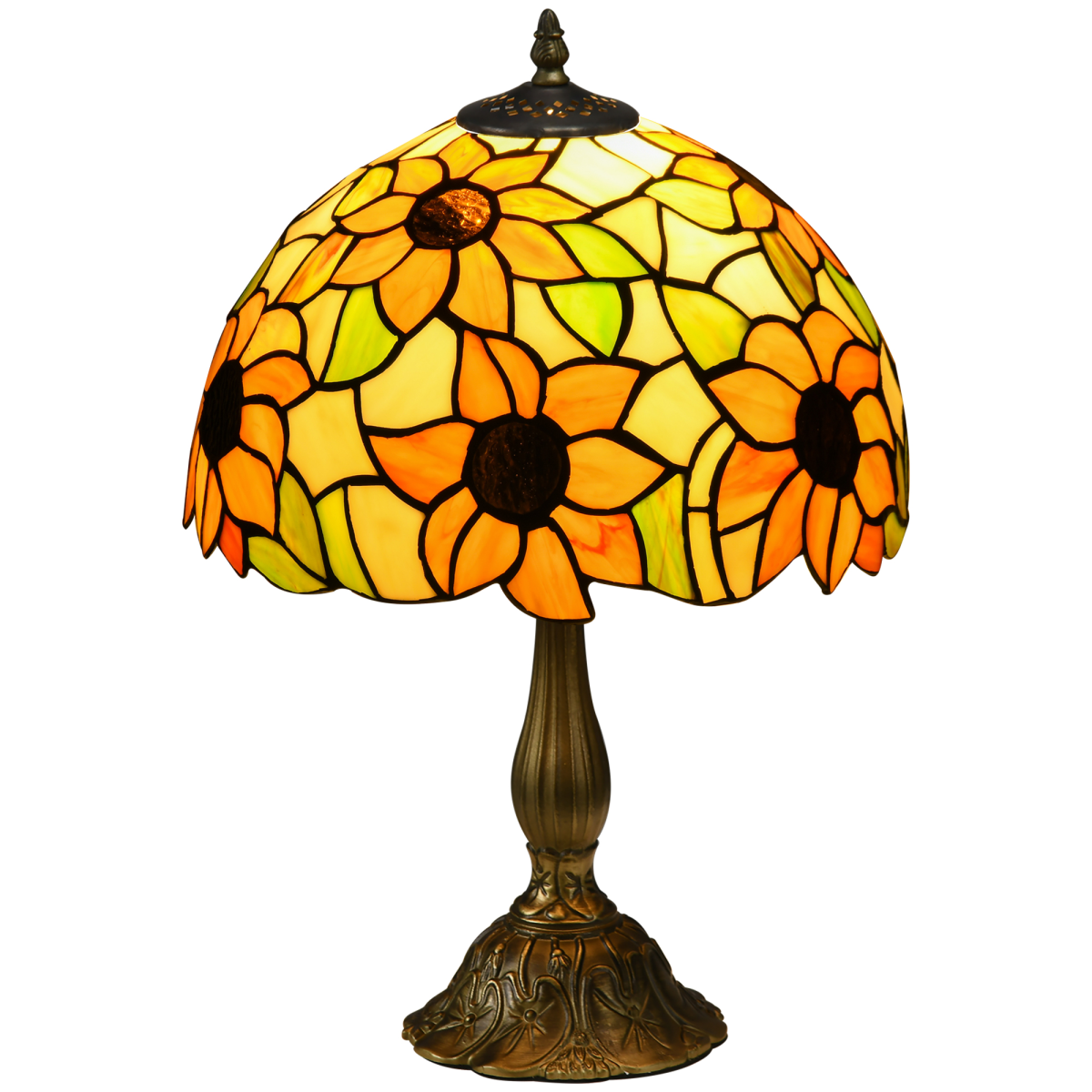 cortex-london-york-sunflower-stained-glass-table-lamp-multicoloured