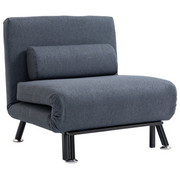 cortex-london-windsor-faux-suede-five-position-futon-single-sofa-bed-black