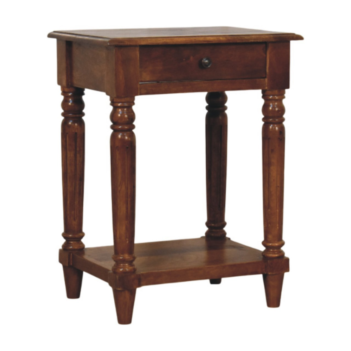 cortex-london-windsor-chestnut-mango-wood-turned-leg-side-table