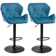 cortex-london-windsor-blue-velvet-touch-bar-stools-set-of-2-metal-base-adjustable-height