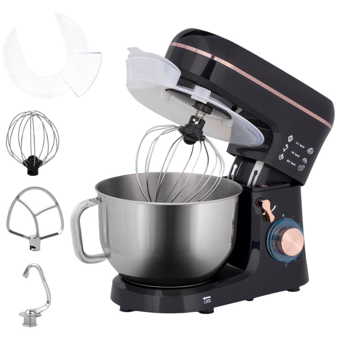 cortex-london-windsor-1400w-5l-black-stand-mixer