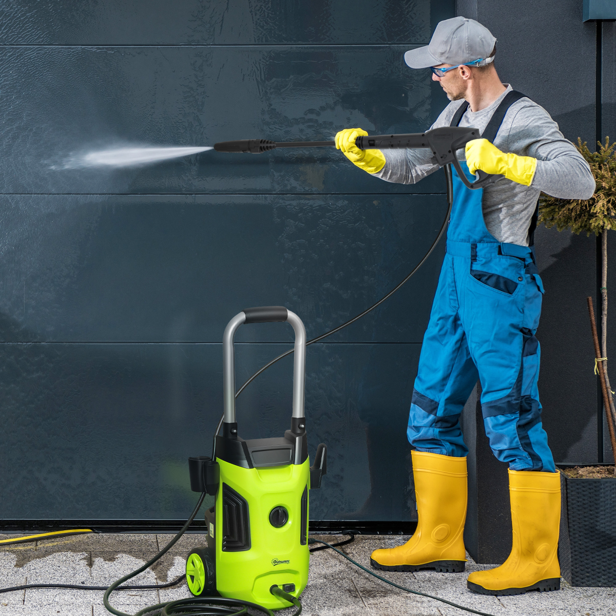 cortex-london-york-high-pressure-washer-green-black-1800w-150-bar