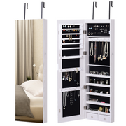 cortex-london-windsor-white-lockable-mirrored-jewellery-cabinet-led-lights