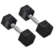 cortex-london-windsor-hexagonal-dumbbells-2x4kg-home-fitness-homcom