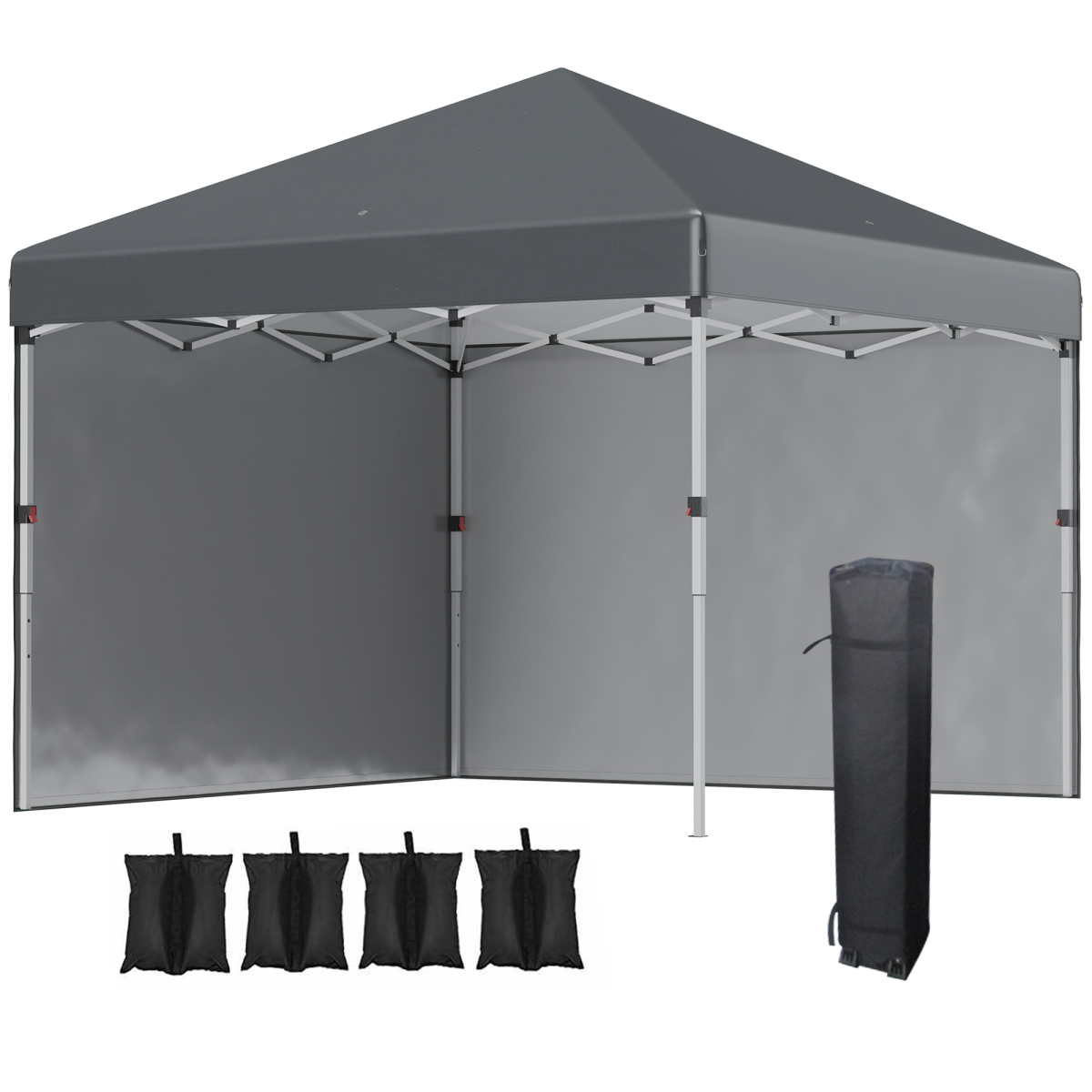 cortex-london-windsor-3-x-3-m-dark-grey-pop-up-gazebo-two-sidewalls