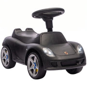 AIYAPLAY Ride on Car, Porsche Licensed Toddler Push Car with Horn, Headlights, Sound and Steering Wheel for 18-36 Months, Matte Black