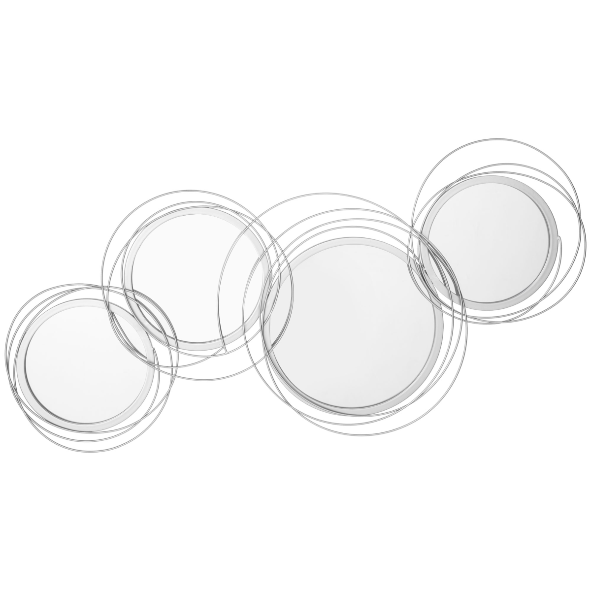 cortex-london-york-four-part-metal-wall-mirror-decor-homcom-silver-gold-tone
