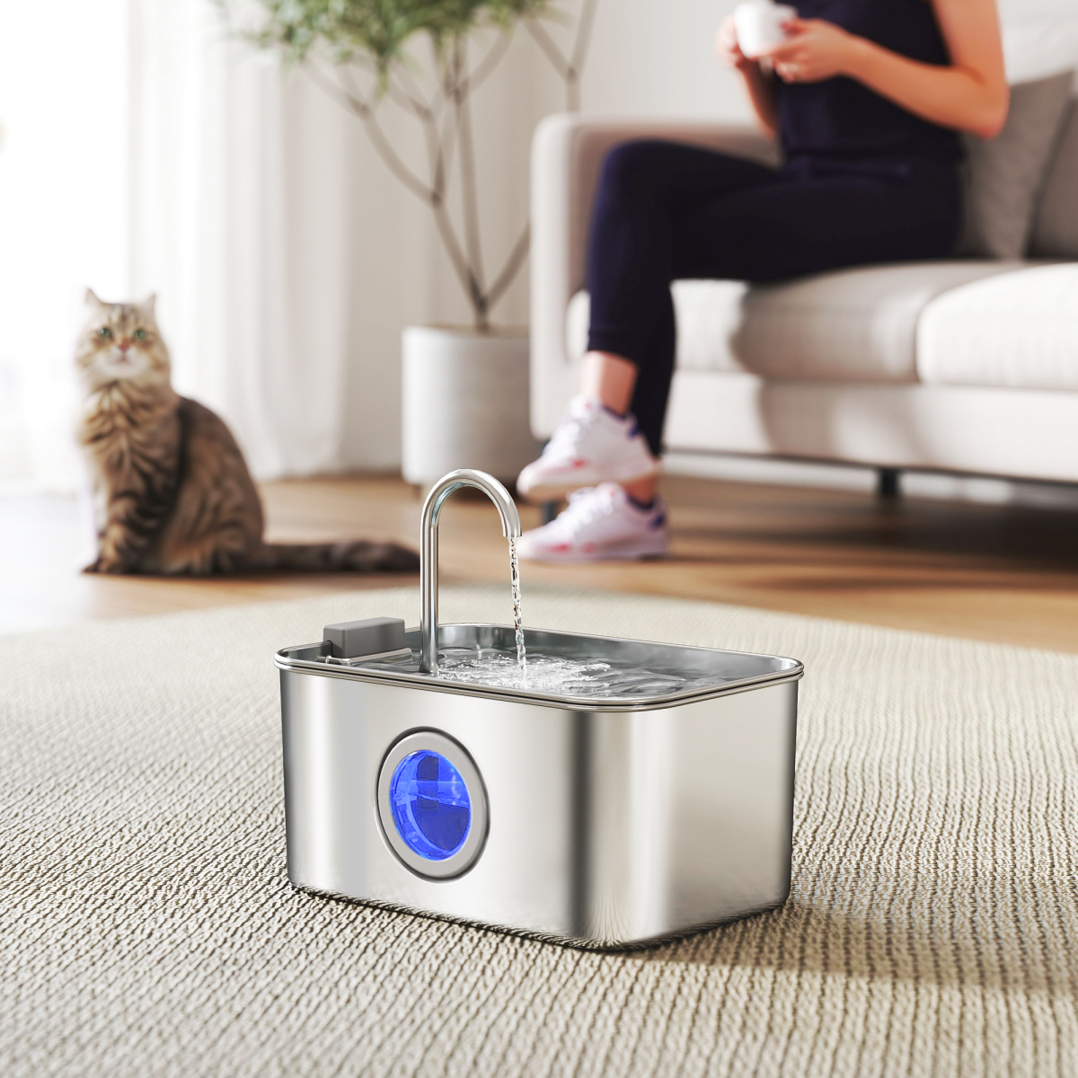 cortex-london-windsor-stainless-steel-cat-water-fountain