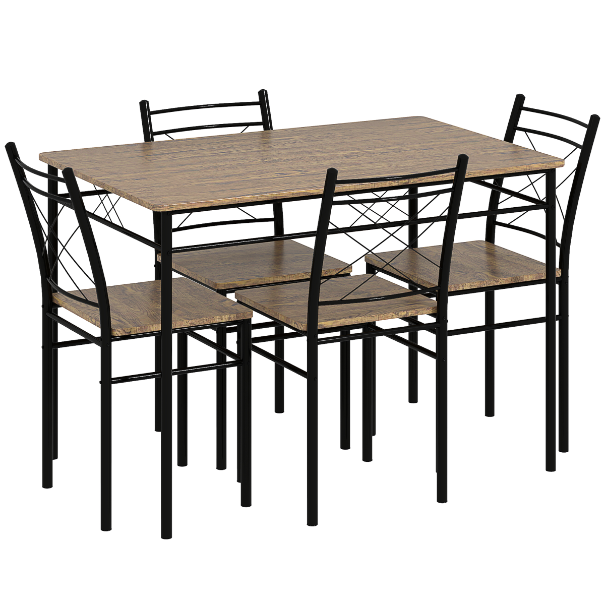 cortex-london-windsor-oak-space-saving-dining-table-and-chairs-set