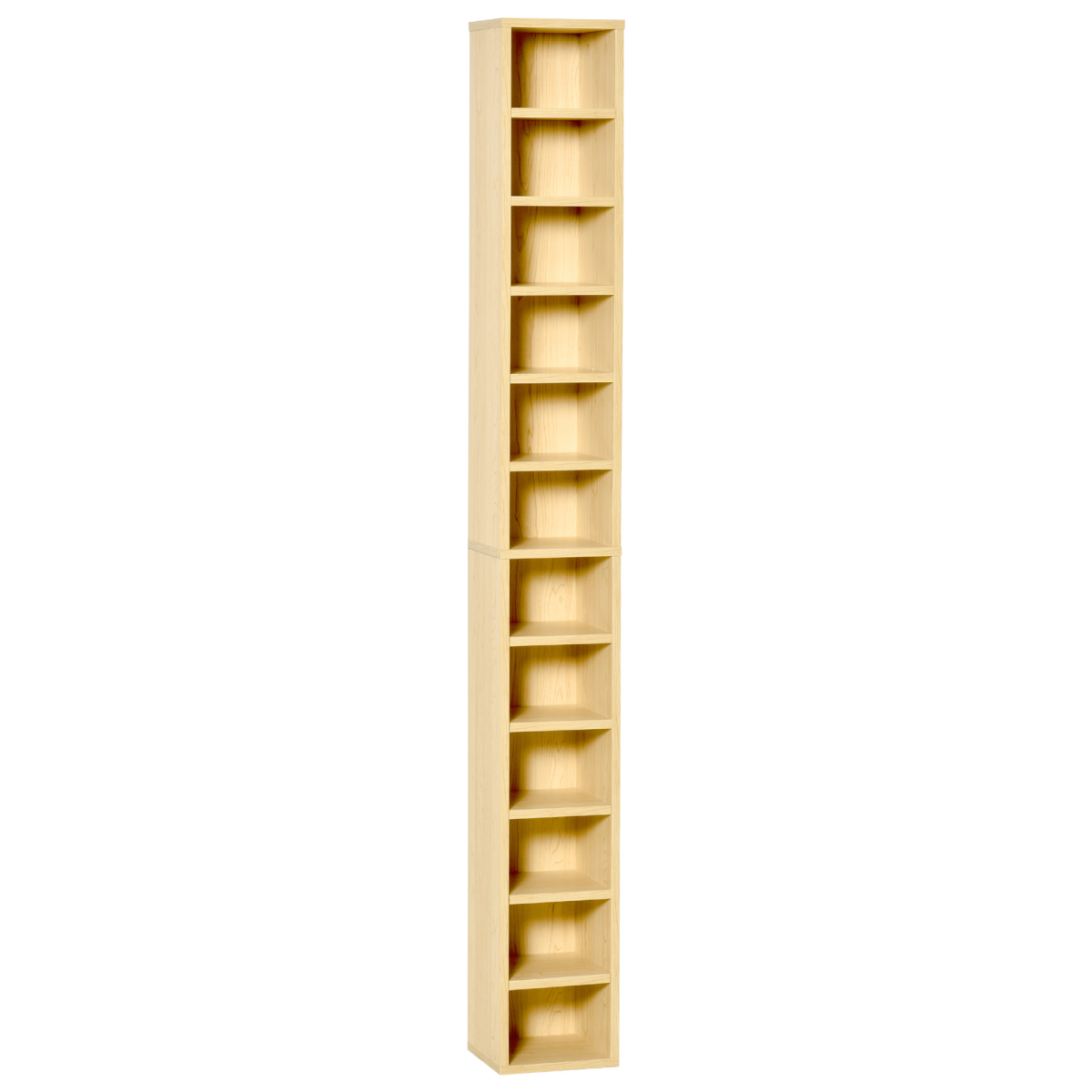 cortex-london-windsor-12-tier-multimedia-shelf-pine-wood-colour