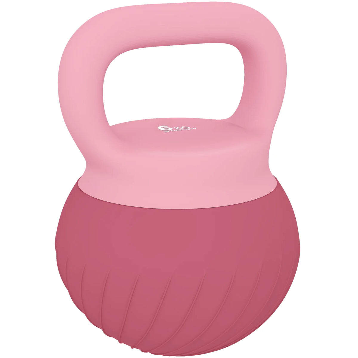 SPORTNOW Soft Kettlebell, 6kg Kettle Bell with Anti-Slip Grip for Home Gym Weight Lifting and Strength Training