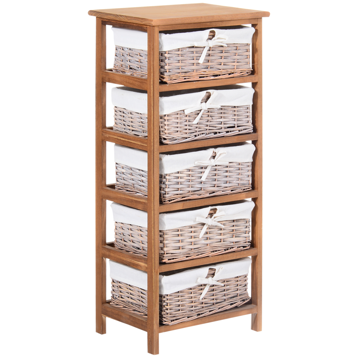 cortex-london-windsor-wooden-wicker-basket-five-drawer-storage-unit