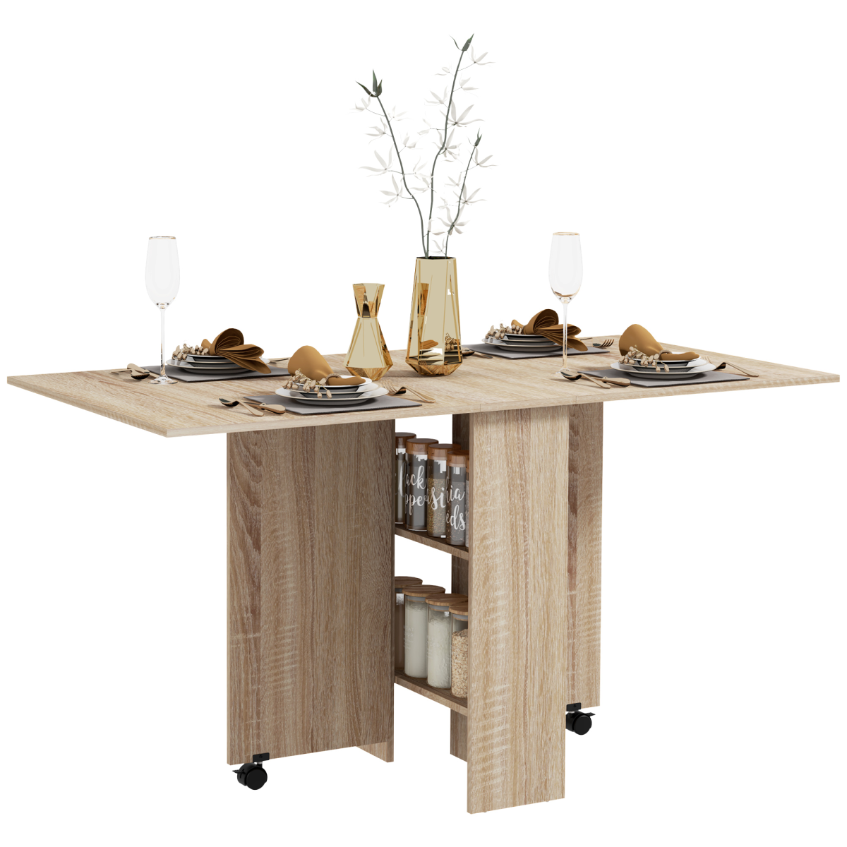 cortex-london-york-extendable-drop-leaf-dining-table-shelves-wheels