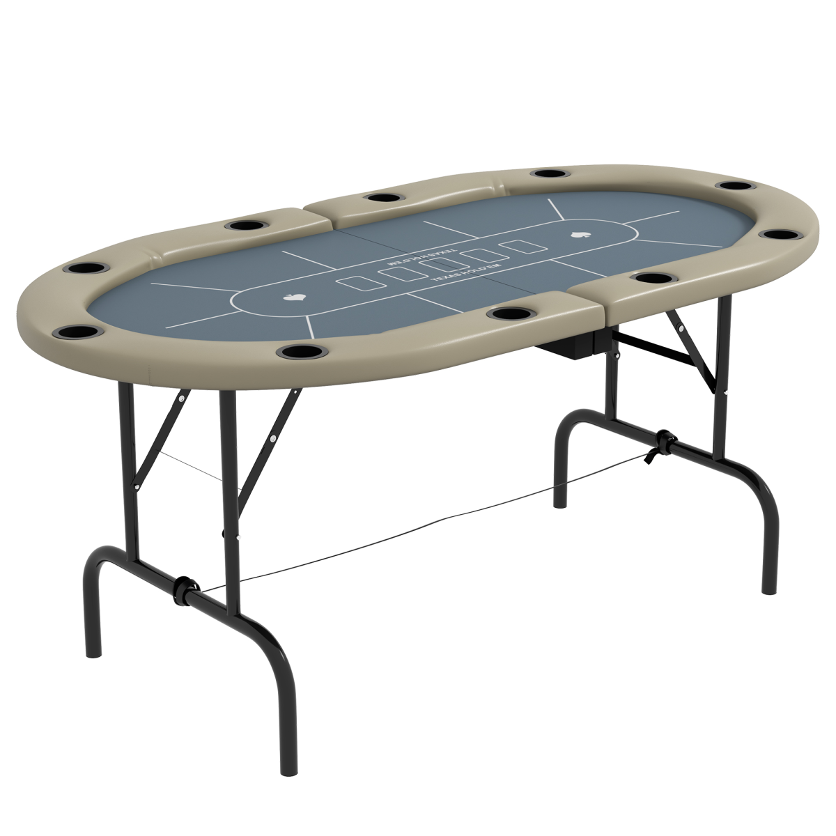 cortex-london-york-10-player-folding-poker-table-blue-brown-cup-holders