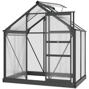 cortex-london-kensington-aluminium-polycarbonate-garden-greenhouse-6-x-4ft-sliding-door