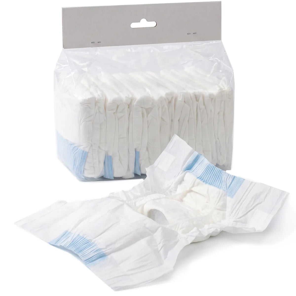 PawHut Disposable Dog Diapers Female for L Dogs Incontinence or Excitable Urination and Training 48 Count