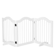cortex-london-windsor-three-panel-freestanding-dog-gate-solid-wood-black-finish-support-feet