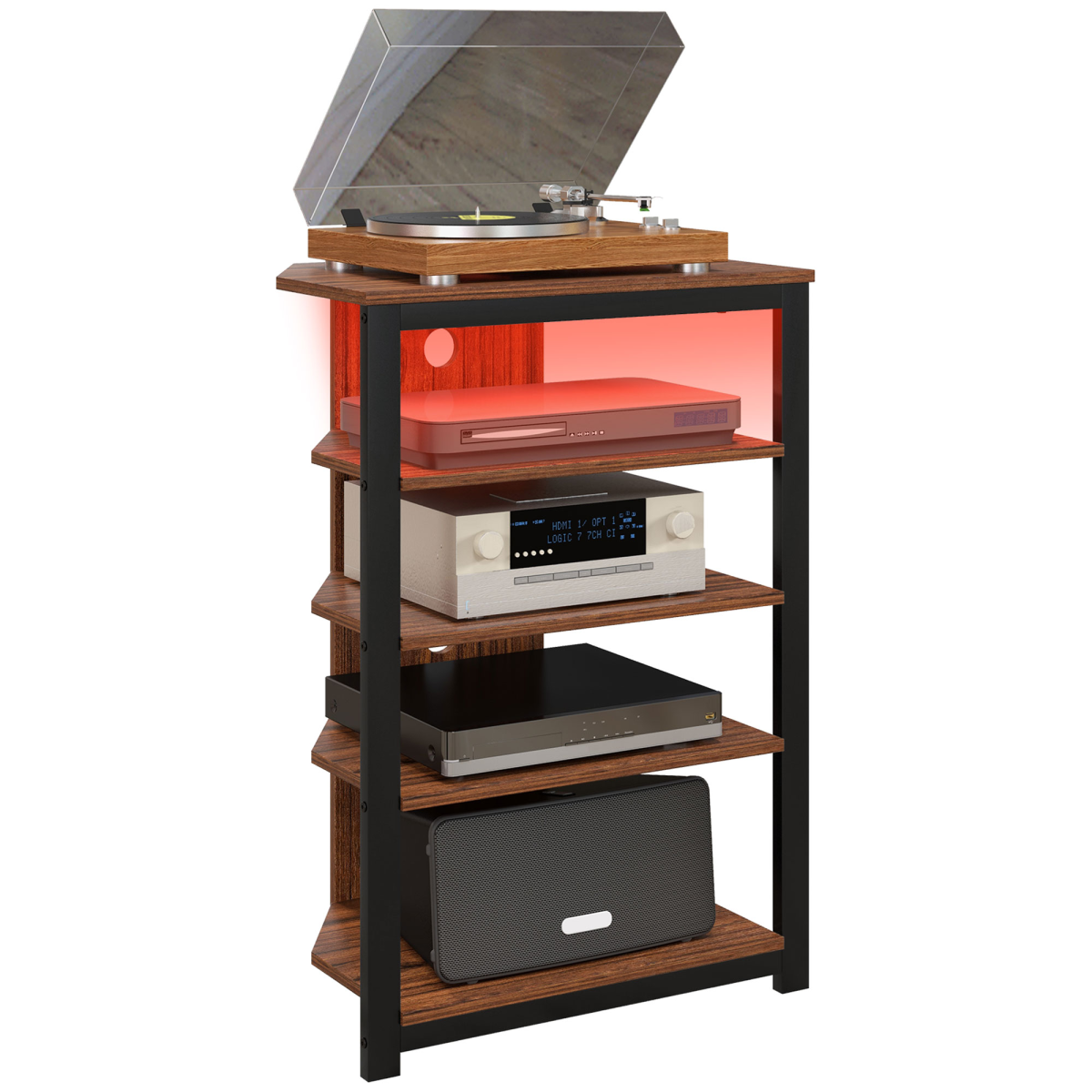 cortex-london-york-corner-rgb-led-tv-stand-four-tier-brown-wood-effect