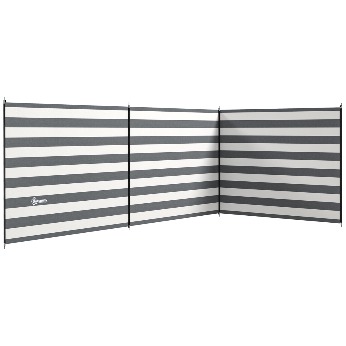 cortex-london-windsor-portable-camping-windbreak-privacy-wall-grey-white-540cm-150cm